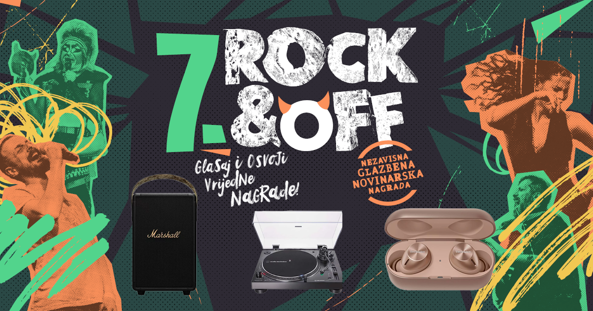 Sudjeluj u glasovanju za Iskon nagradu publike na Rock&Off-u: Odaberi glazbenog favorita i osvoji nagrade!
