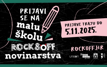Uskoro počinje peta Mala škola Rock&Off novinarstva