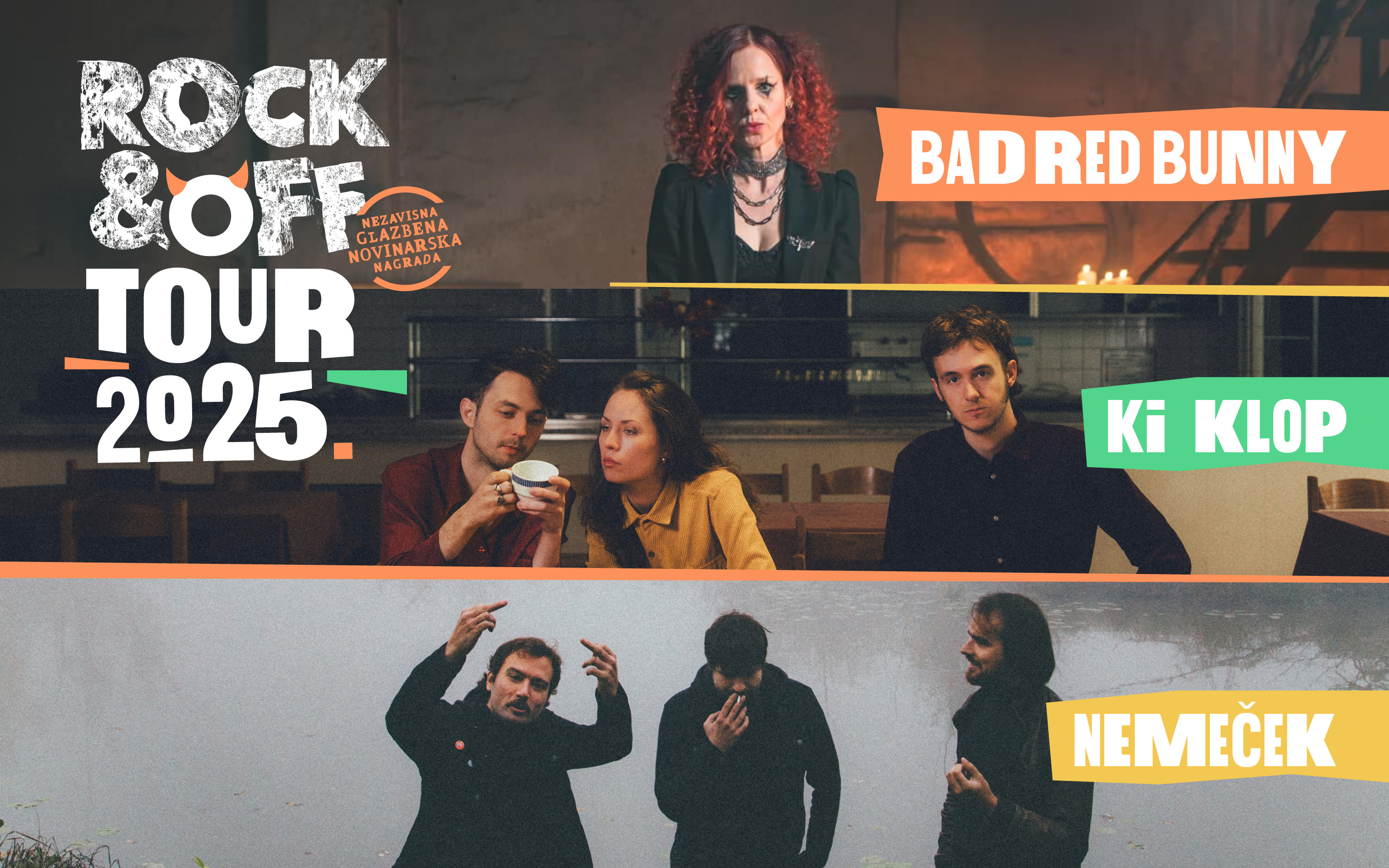 Rock&Off Tour 2025 ulazi u veliko finale – Nemeček zatvara turneju koncertom u zabočkom Regeneratoru